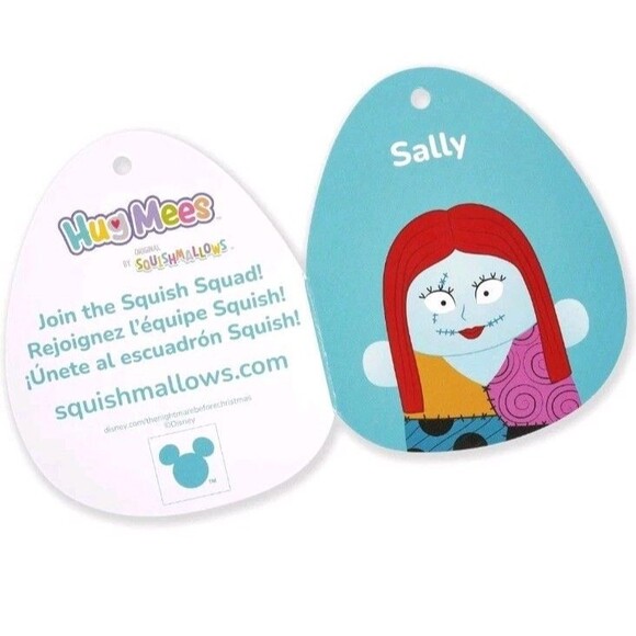 Nightmare Before Christmas Sally 10" Squishmallows  Special Hug Mees Edition - Picture 6 of 6